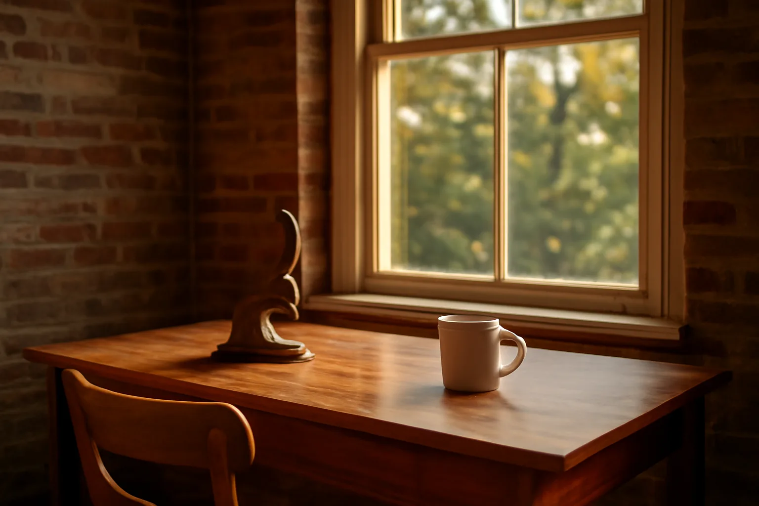 Brass embosser on a Wilmington desk used for Delaware remote online notarization